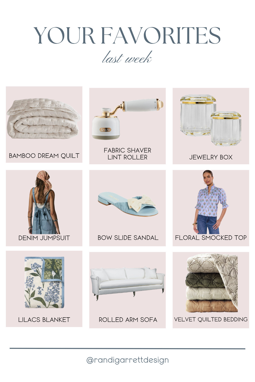 Your favorites of the week 🤍 Home and style finds we’re loving — chic blankets and bedding, denim and floral prints, and more! 

#LTKHome #LTKSeasonal #LTKootd