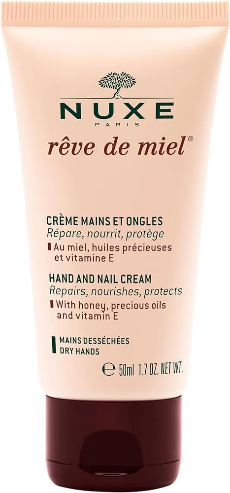 NUXE Rêve de Miel Honey-Infused Hand and Nail Cream - Instant Relief Moisturizer with Shea Butte... | Amazon (US)