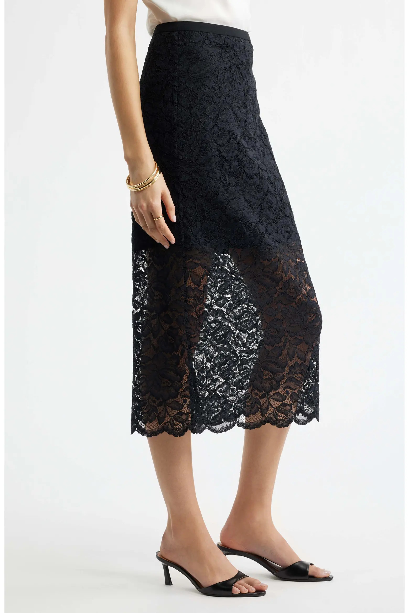 Lace Midi Skirt (Women) | Nordstrom | Nordstrom