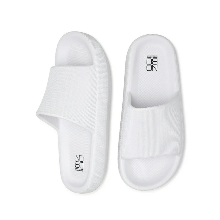 No Boundaries Womens Comfort Slide | Walmart (US)