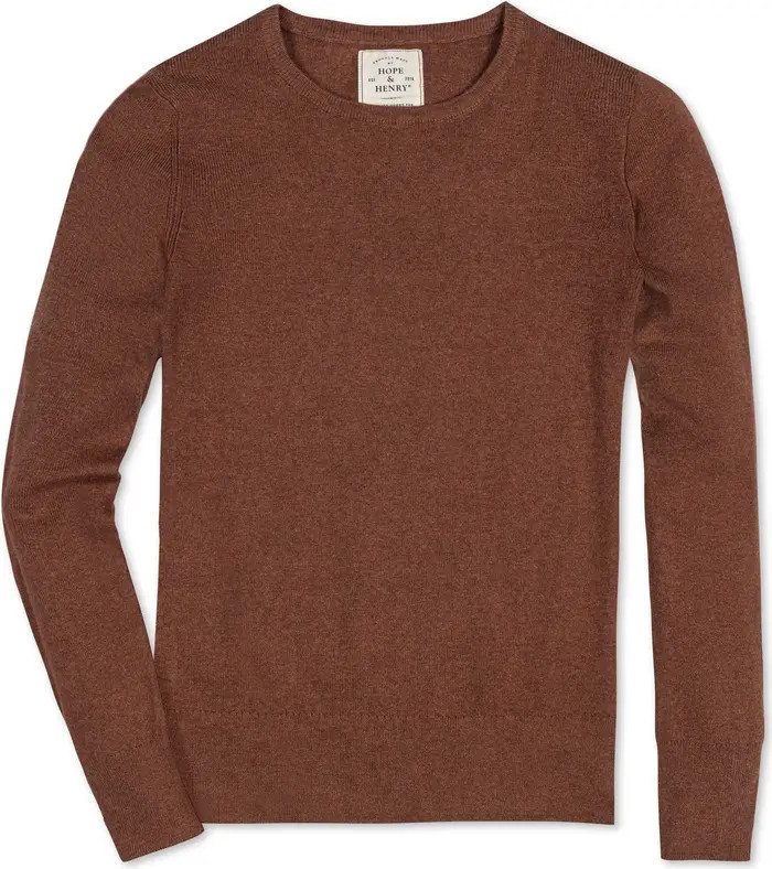 Hope & Henry Women's Rib Knit Sweater Top | Nordstrom | Nordstrom