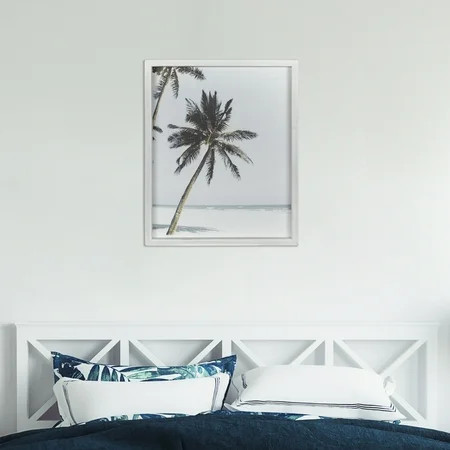 Stratton Home Decor Framed Palm Tree Wall Art | Walmart (US)
