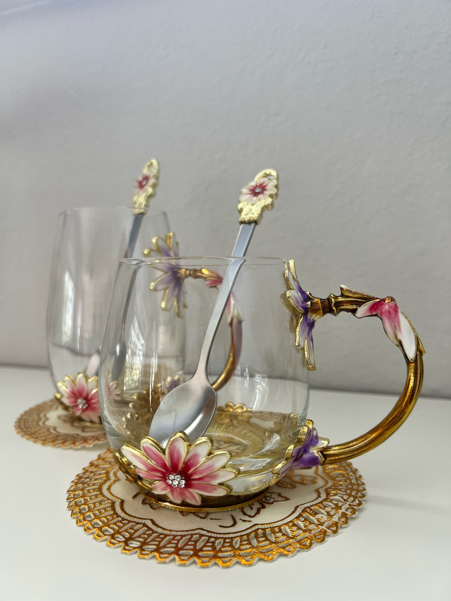 Gold flower mugs, the perfect wedding gift, registry idea, Mother’s Day gift, spring cocktail glass! 

#LTKhome #LTKFind #LTKGiftGuide