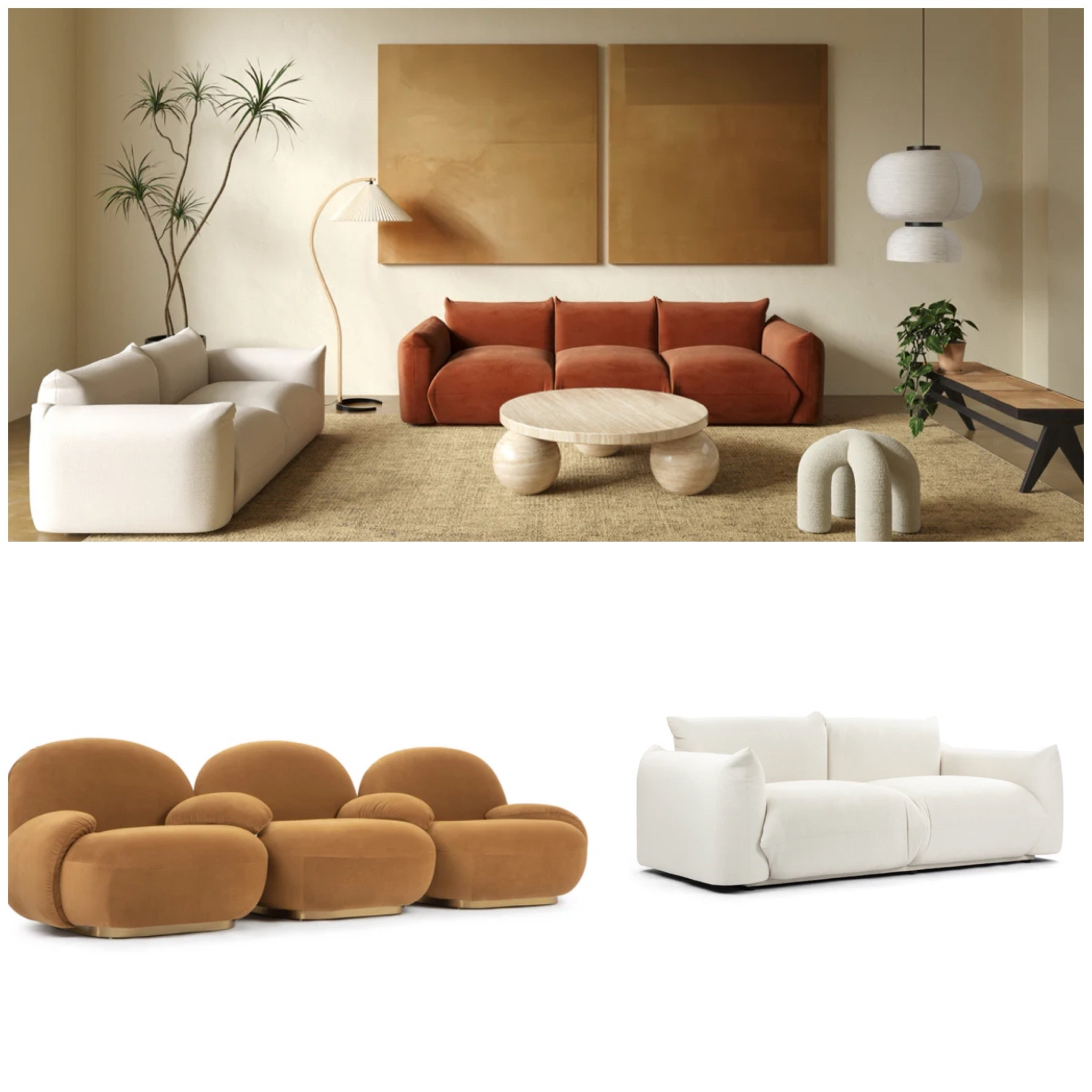 Extended 4th of July sale at Interior Icon. Check out these Italian design inspired chic sofas that will elevate any space with relaxing elegance and superior coziness and comfort thanks to their curved silhouettes and luxurious materials. Use code 4JULY for free shipping. 

#LTKSaleAlert #LTKHome #LTKSummerSales