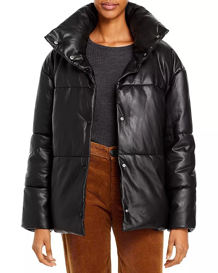 BAGATELLE.NYC Oversize Faux Leather Puffer Jacket  Women - Bloomingdale's | Bloomingdale's (US)