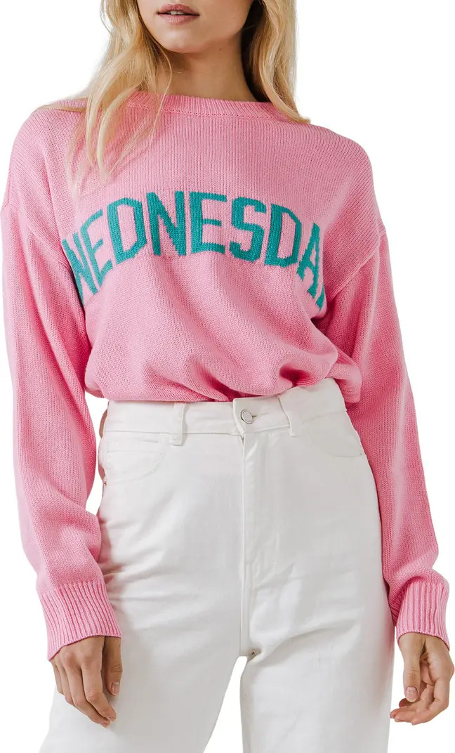 Weekday Motif Sweater | Nordstrom