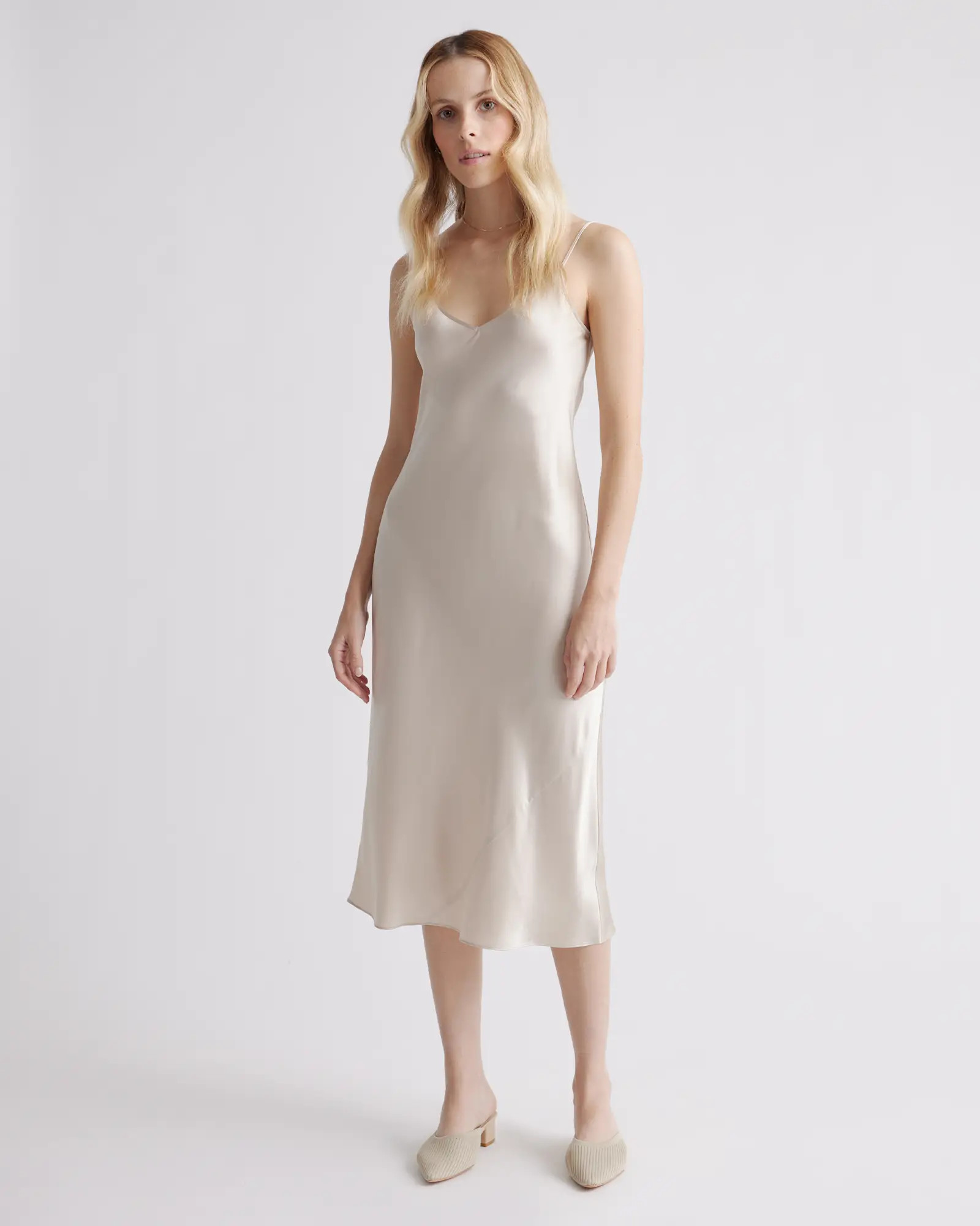 100% Washable Silk Slip Dress | Quince
