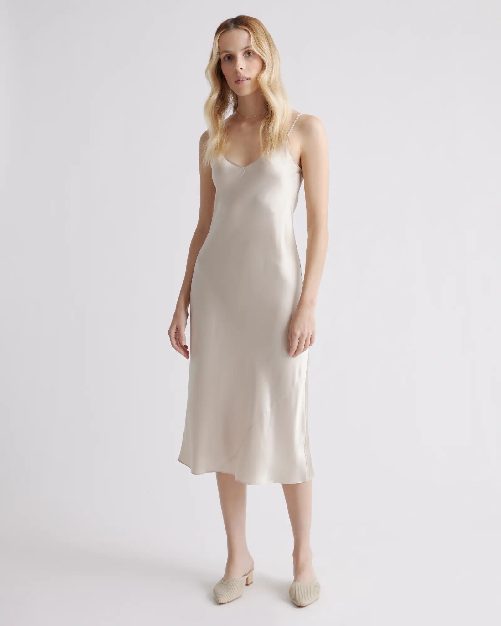 100% Washable Silk Slip Dress | Quince