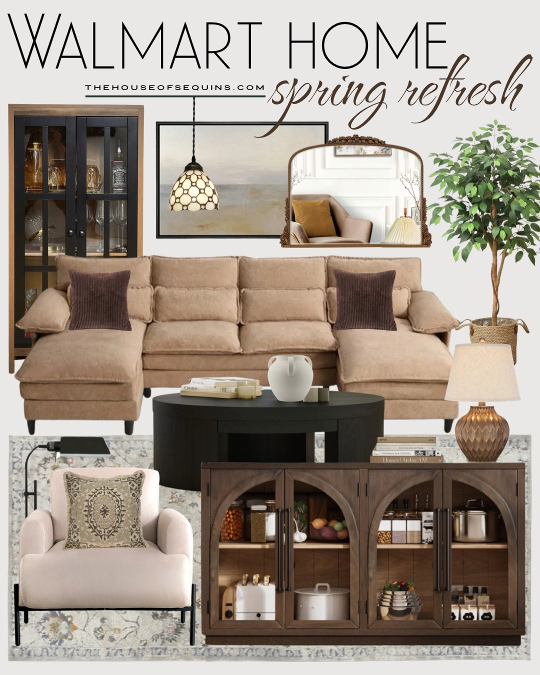 Shop Walmart home rustic modern furniture and moody home decor! Arhaus, Restoration Hardware and Pottery Barn looks for less!

#LTKFindsUnder50 #LTKHome #LTKFindsUnder100