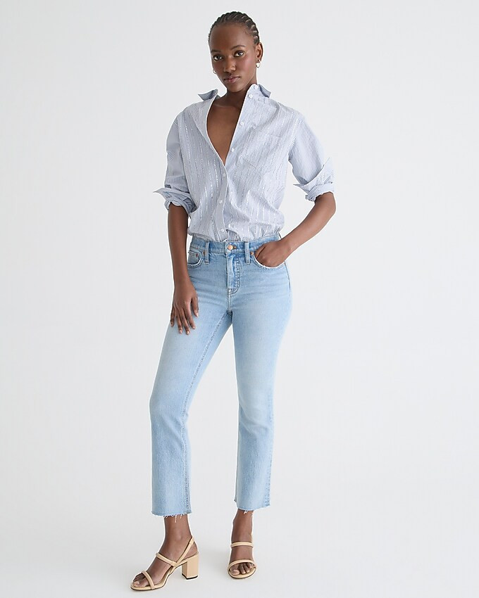 9" demi-boot crop jean in Catina wash | J. Crew US