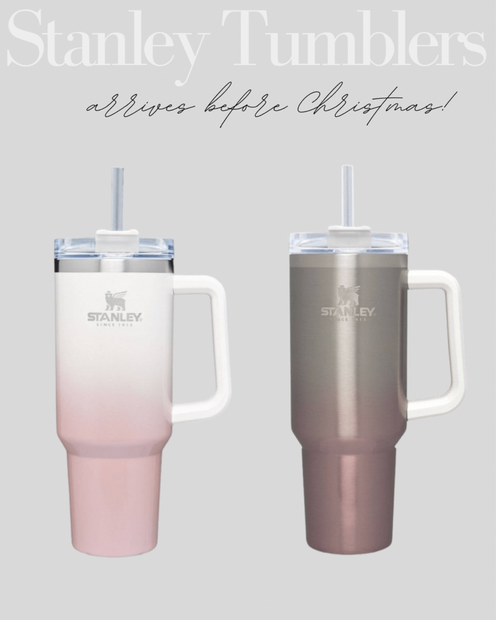 Stanley Tumblers in stock & arrive before Christmas! Perfect gift! 
 
Target finds, Stanley 40 oz, gift ideas, last minute gifts , in stock, Christmas gift 

#LTKGiftGuide #LTKSeasonal #LTKHoliday