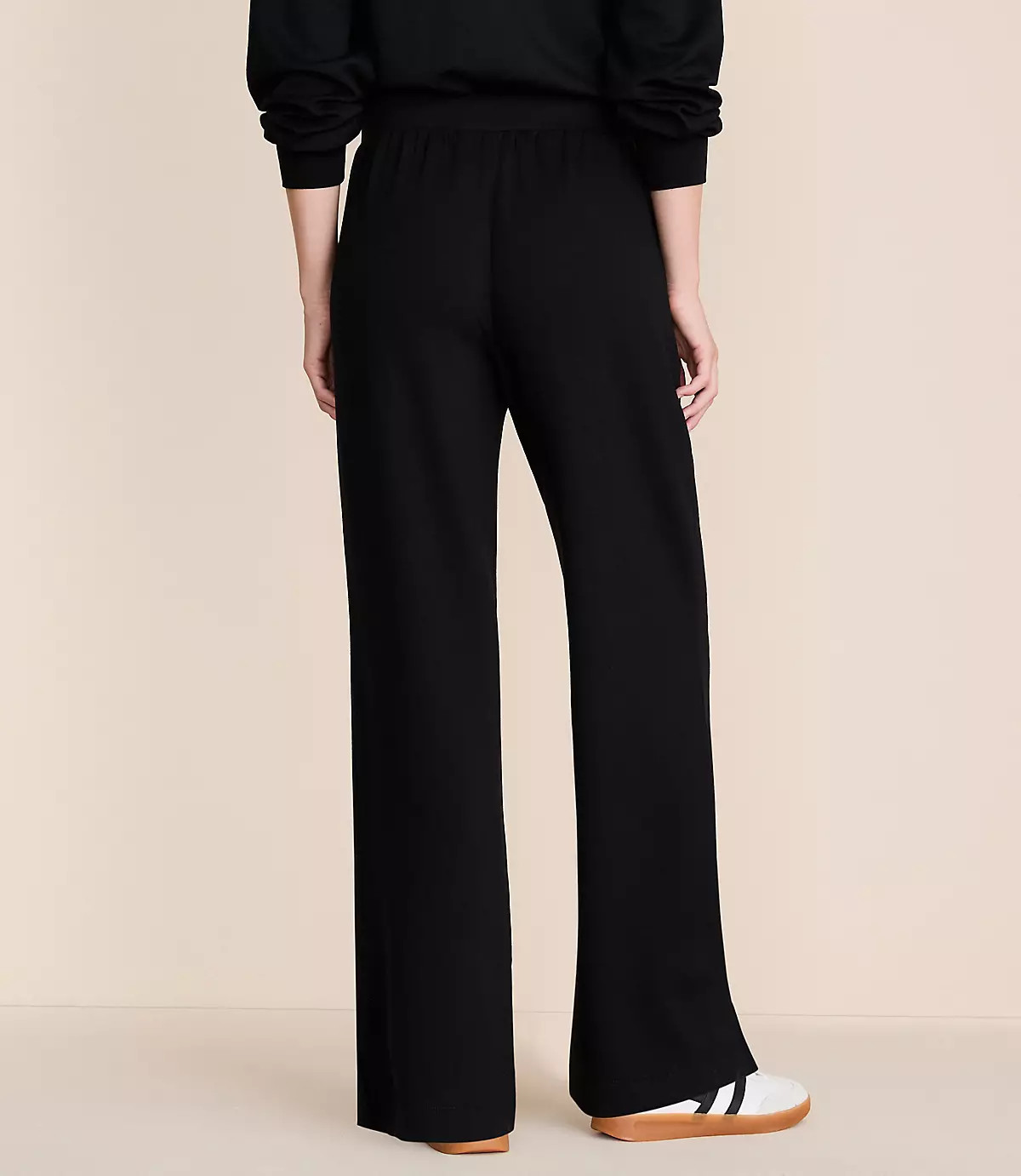 Lou & Grey Scubasoft Side Slit Straight Leg Pants | LOFT