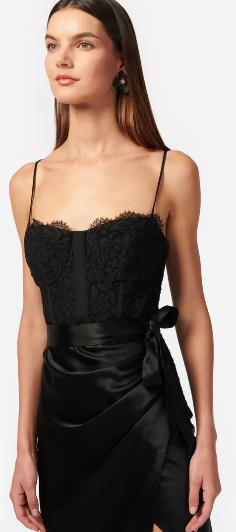 Tricia Lace & Satin Slipdress | Nordstrom