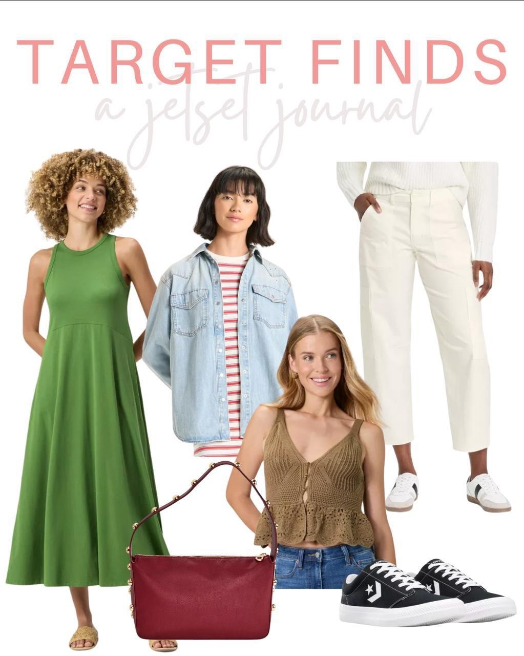 Get your go to summer look with these stylish fashion finds at an affordable price from Target!
#targetmusthave #trendylook #targetessential #affordablefashion #seasonalfavorites #cozyoutfits #everydaylooks #summerstyle #summerrefresh #freshlook

#LTKU #LTKSeasonal #LTKStyleTip