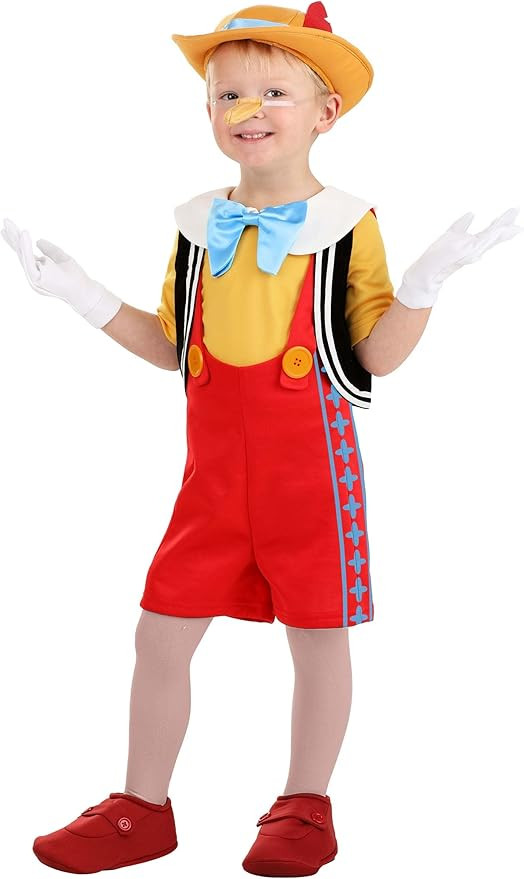 Toddler Deluxe Pinocchio Costume | Amazon (US)