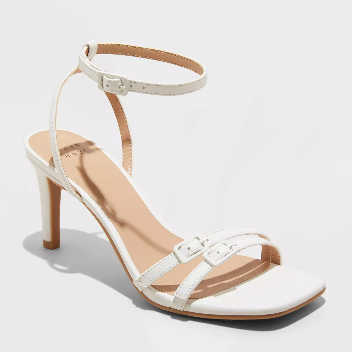 Women's Suzi Strappy Heels with Memory Foam Insole - A New Day™ | Target