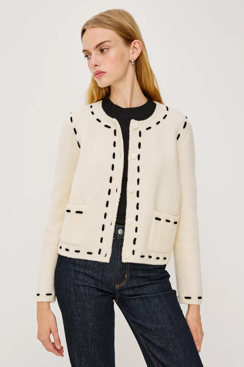 JULIETTE CARDIGAN - IVORY | Rails
