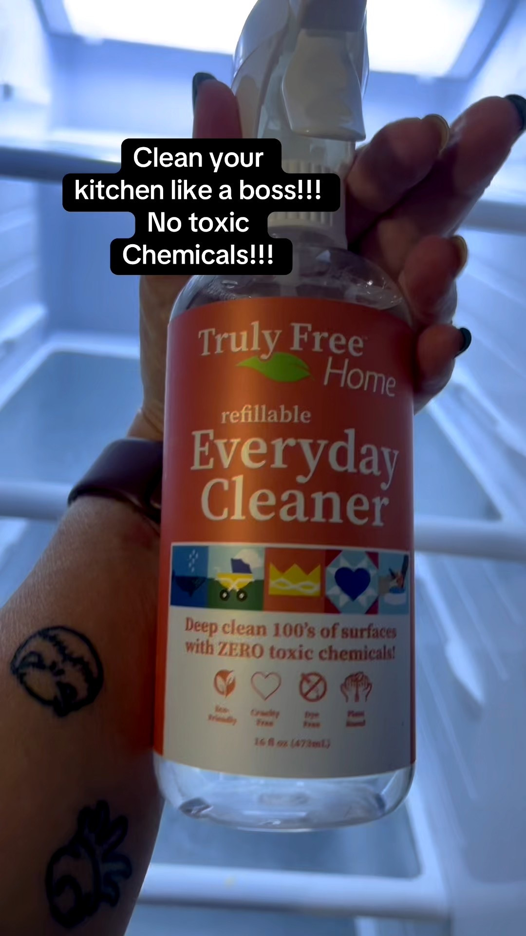 This kitchen cleaner really surprised me! Works great, no hard smells!! It’s definitely a must try! 

#LTKmomlife #LTKHome #LTKdayinmylife