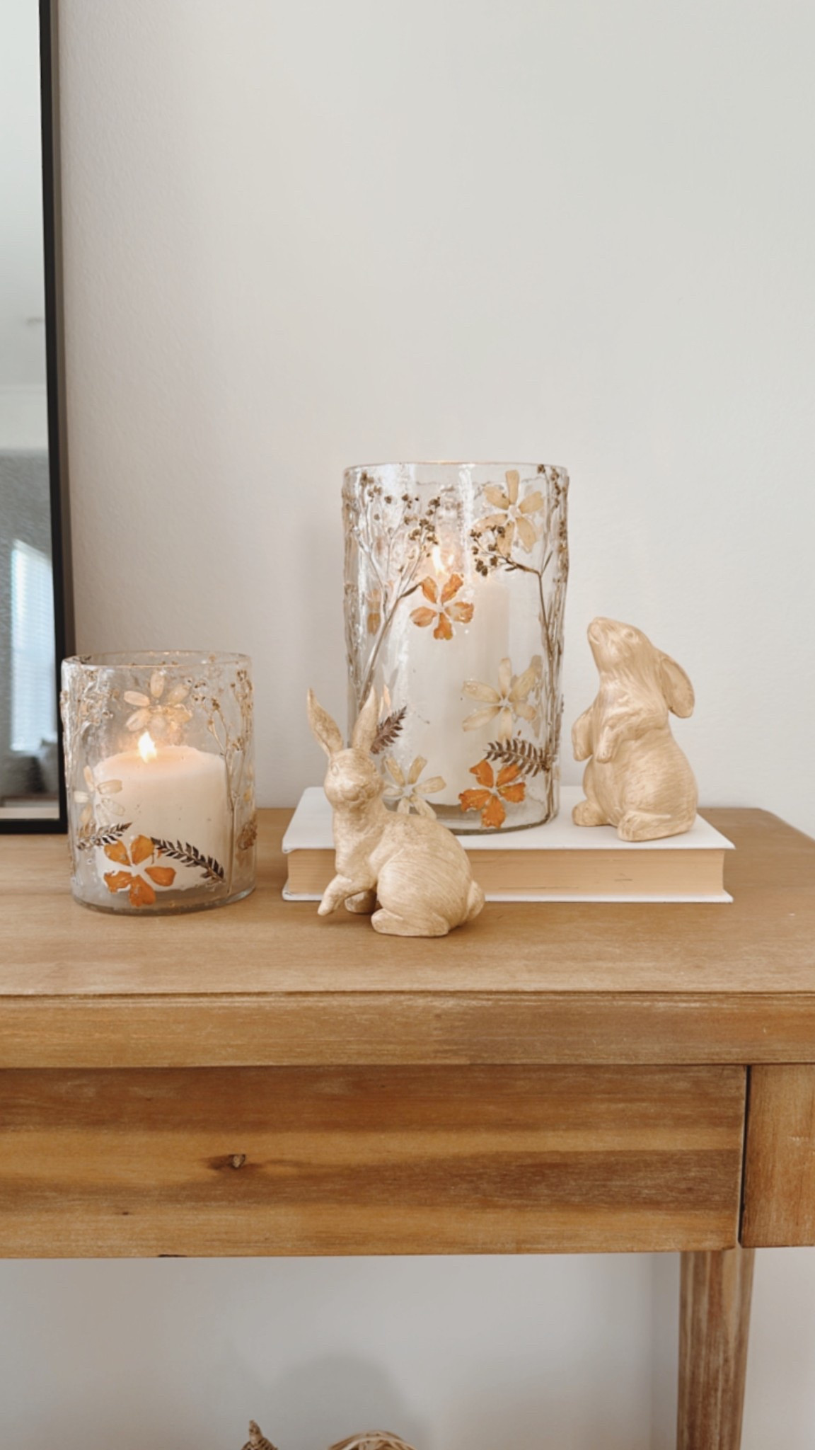 Handblown Glass Pressed Flower Vase Decor 🤎

#LTKSeasonal #LTKHome