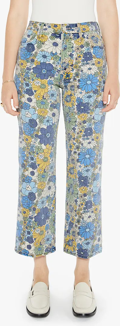 The Rambler Print Crop Jeans | Nordstrom