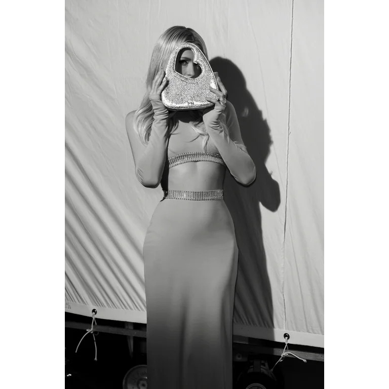 Paris Hilton Bolso de Mujer Heartbreaker con Asa y Bandolera, Plateado | Walmart (US)