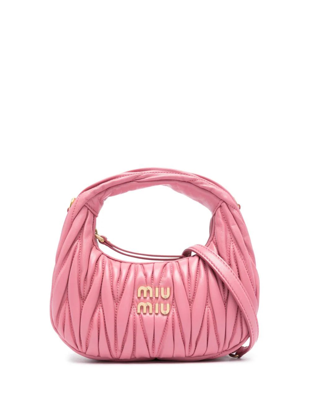 Miu Miu Wander Matelassé Mini Bag  - Farfetch | Farfetch Global