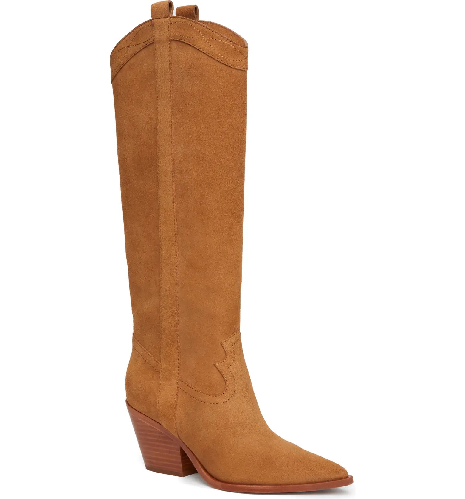 PAIGE Luca Pointed Toe Western Boot (Women) | Nordstrom | Nordstrom