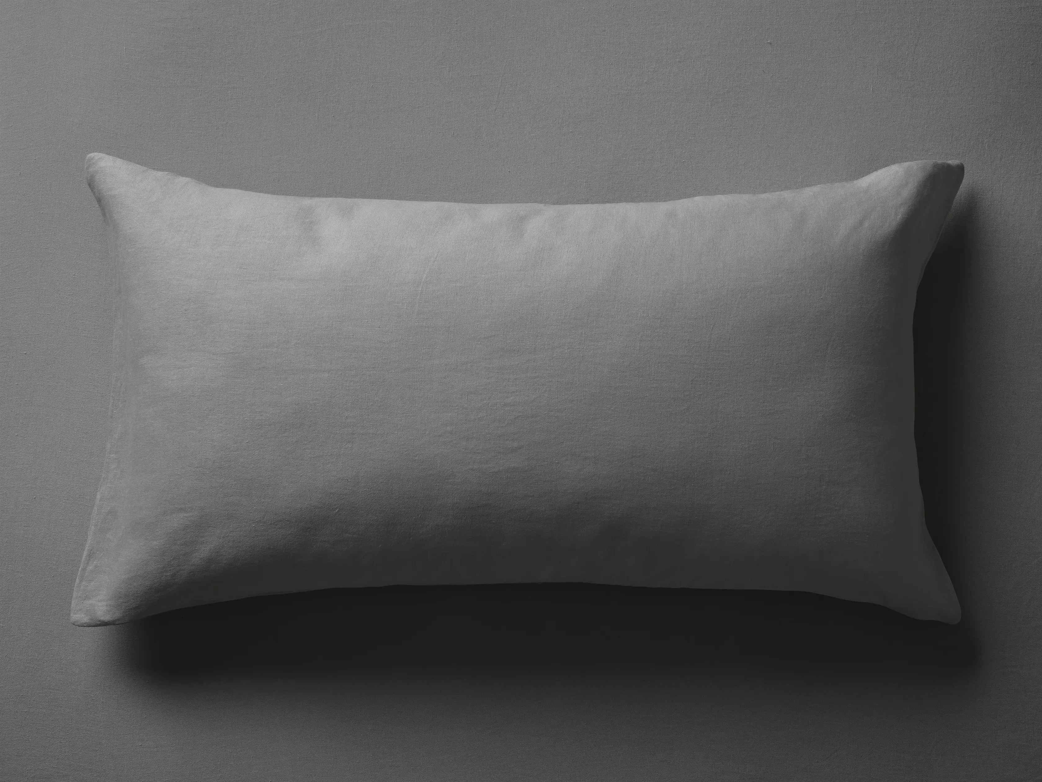 Italian Garment-Dyed Linen Sham in Charcoal , Standard | Arhaus | Arhaus