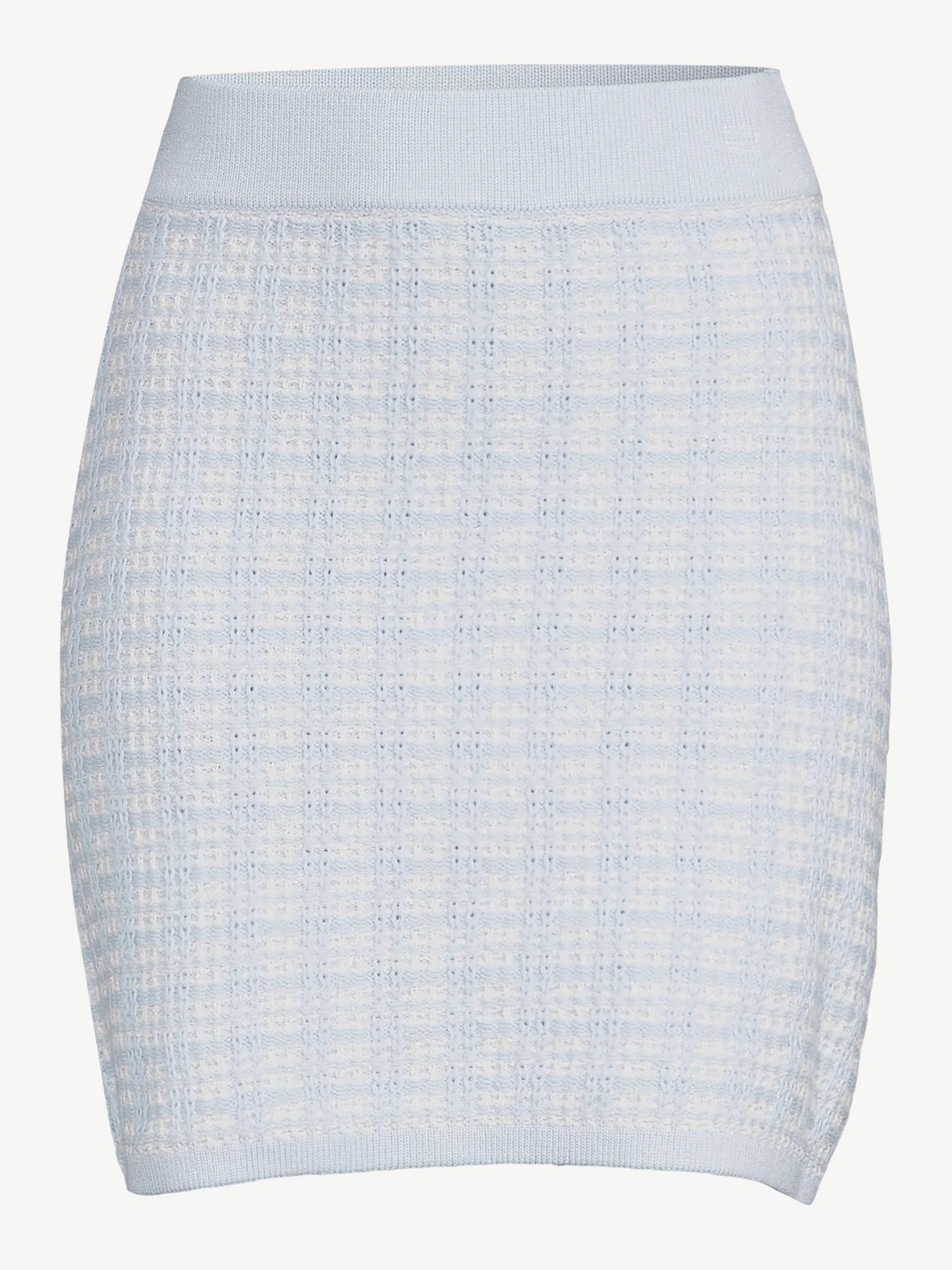 Free Assembly Women's Tweed Mini Sweater Skirt | Walmart (US)