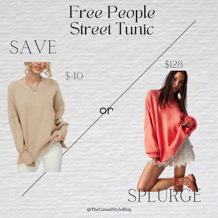Free People easy street tunic! Safe or Splurge? 



#LTKfindsunder100 #LTKfindsunder50 #LTKover40