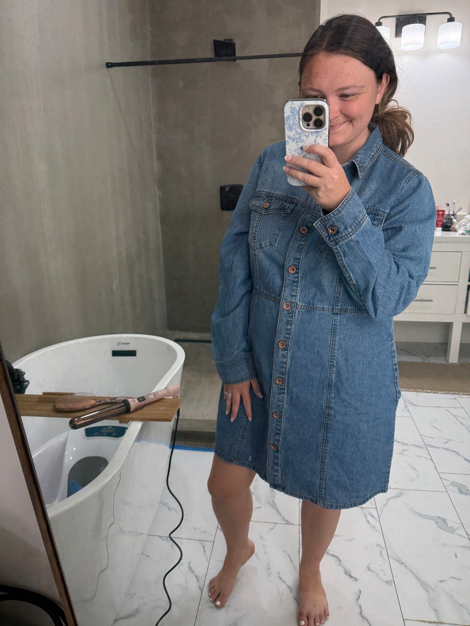 Fall denim dress comes in 3 colors and is available at Sam’s Club now!

#LTKStyleTip #LTKSeasonal #LTKFindsUnder50