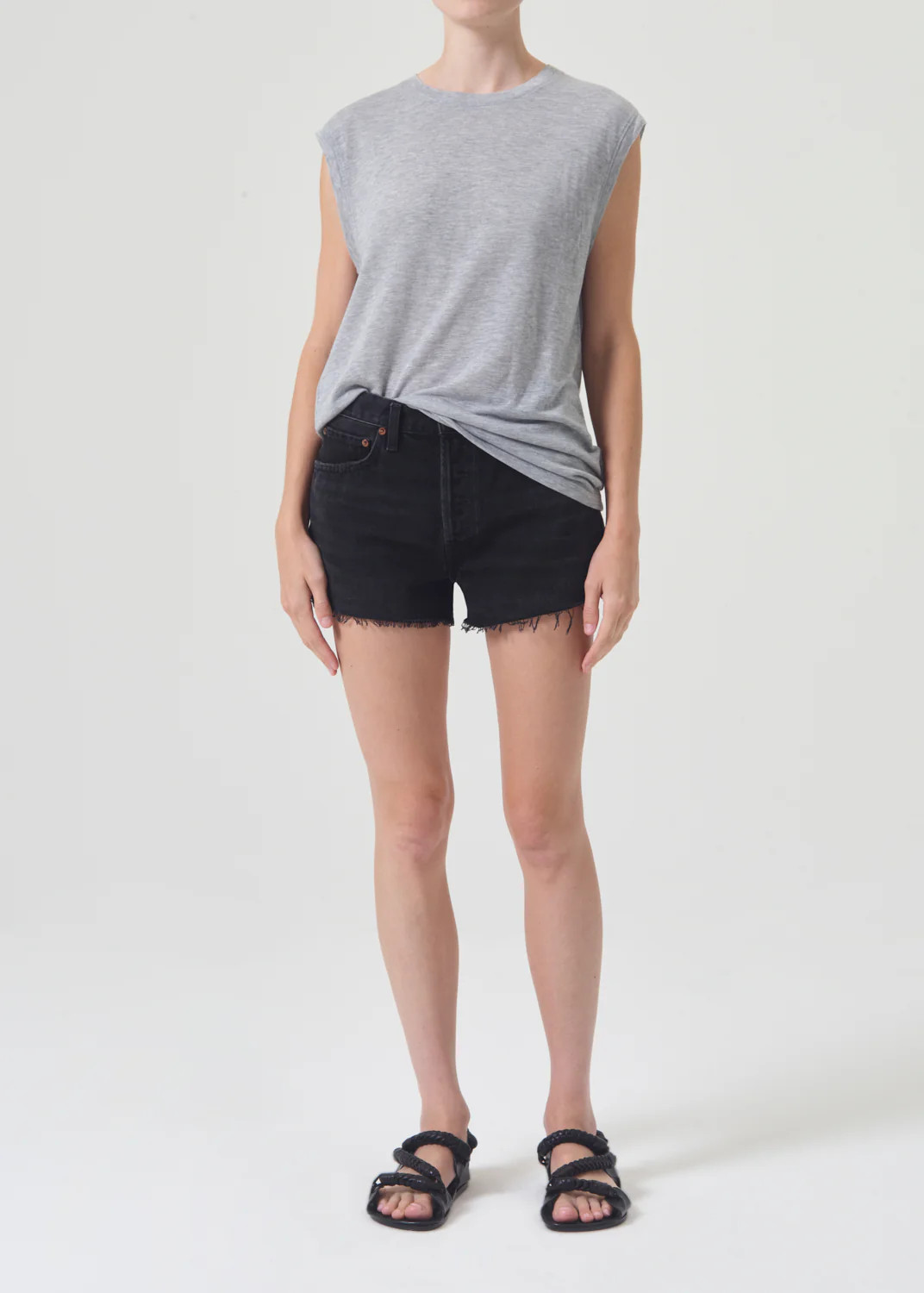 Parker Vintage Cut Off Short in Record | AGOLDE