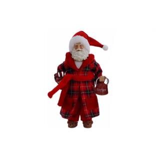 10.5" Plaid Robe Santa Figure by Ashland® | Michaels Stores