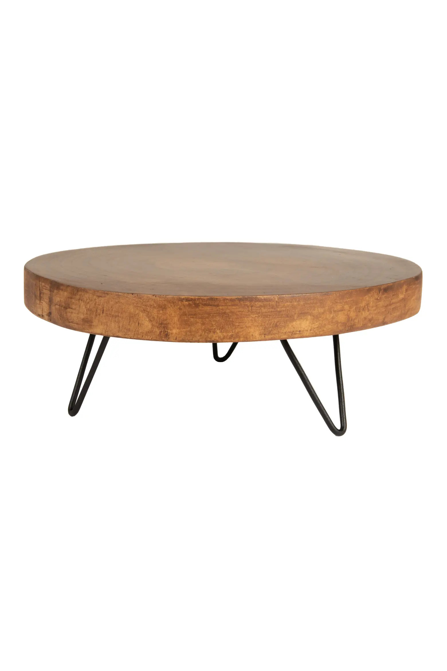 Storied Home Decorative Paulownia Wood Pedestal, Dark Brown | Nordstrom | Nordstrom