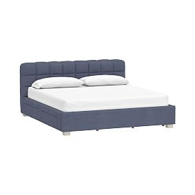 Baldwin Upholstered Storage Bed | Pottery Barn Teen