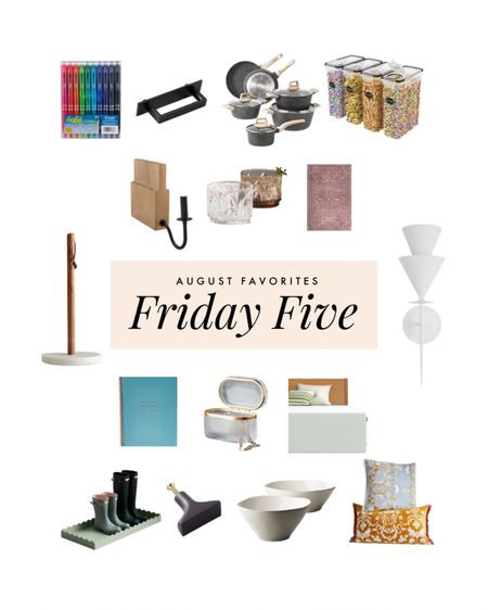 Our favorite products from our August Friday Five series!

#LTKhome