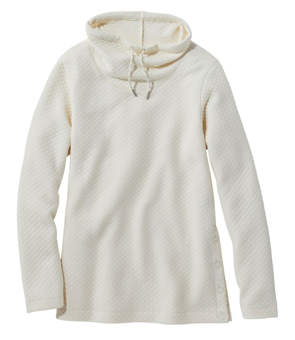 Women's SoftLight Quilted Top, Funnelneck Pullover | L.L. Bean