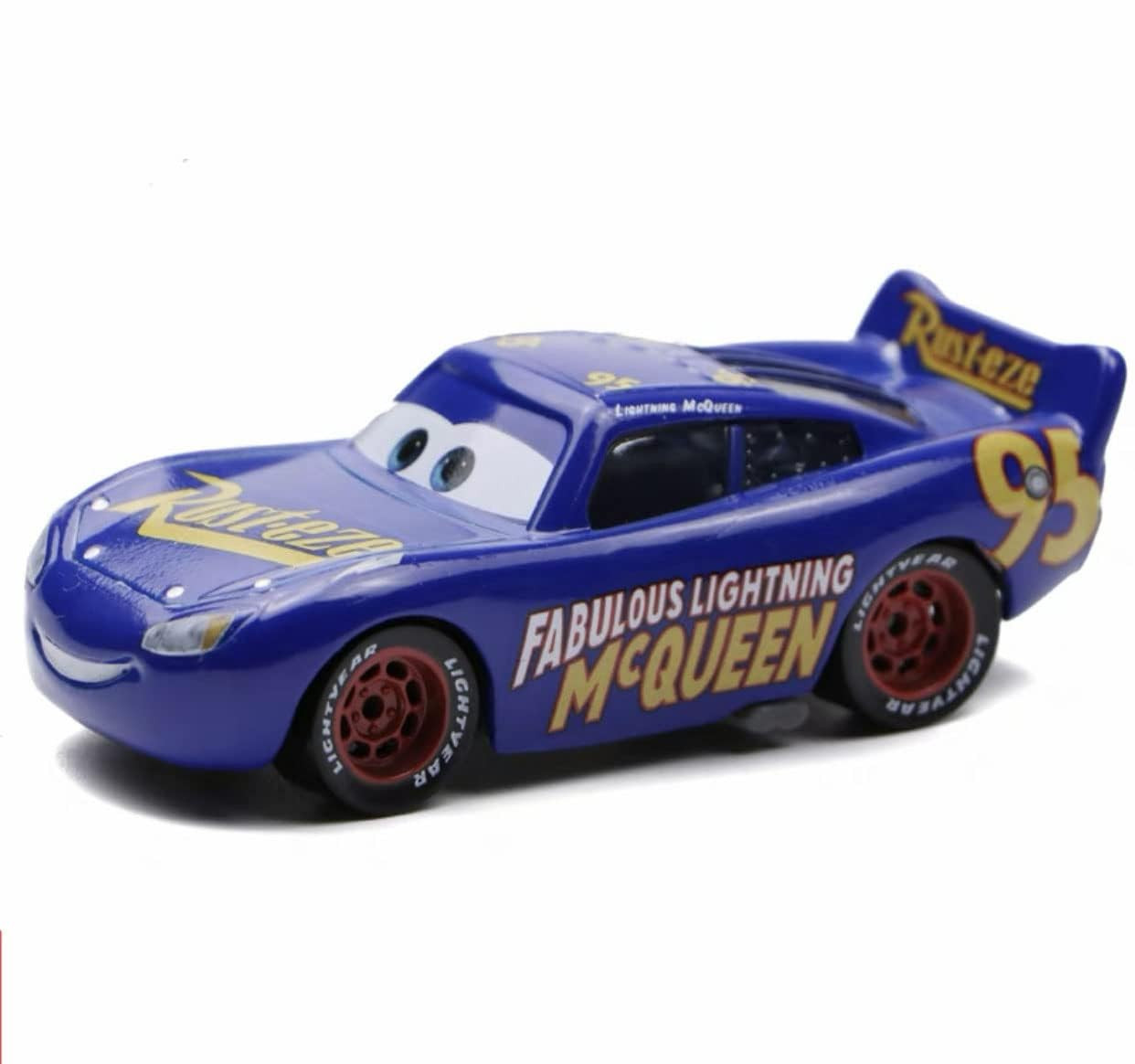 Movie Cars 2 3 Cars Assortment 1：55 Loose Diecast Vehicles Toys (Fabulous Lightning McQueen) | Amazon (US)