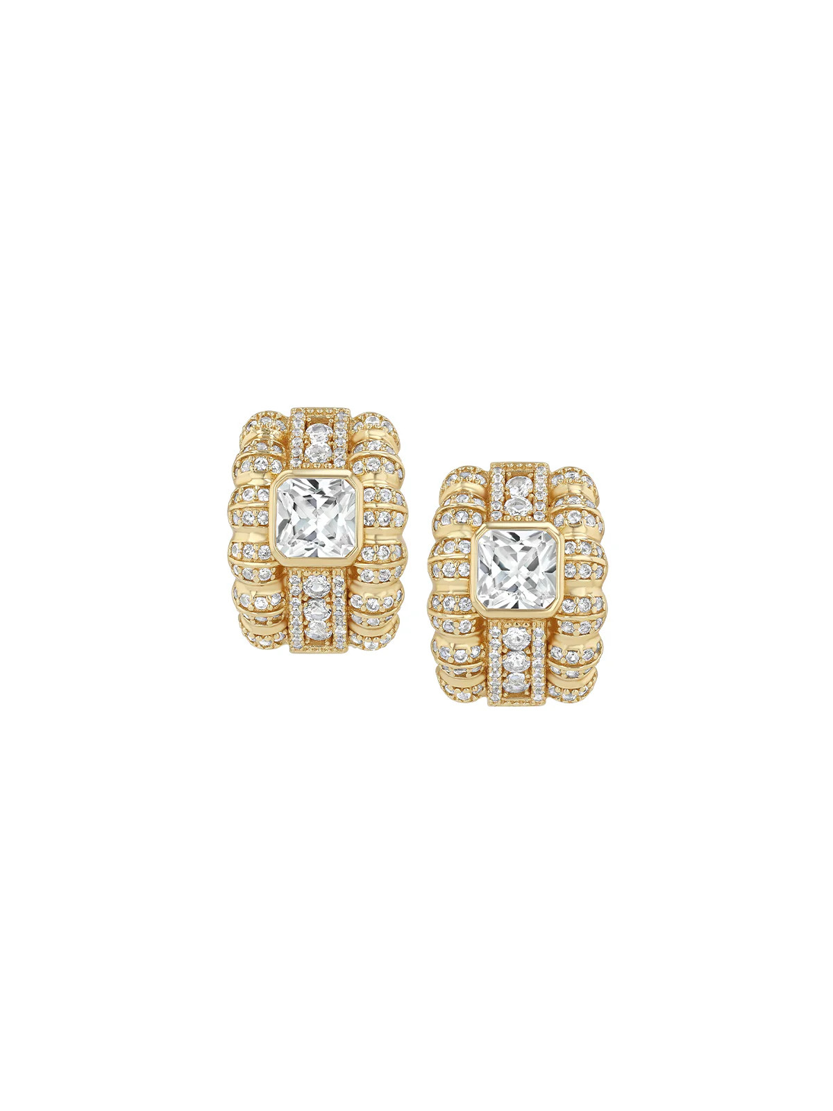 CRAWFORD EARRINGS IN LAB WHITE SAPPHIRE | Dorsey