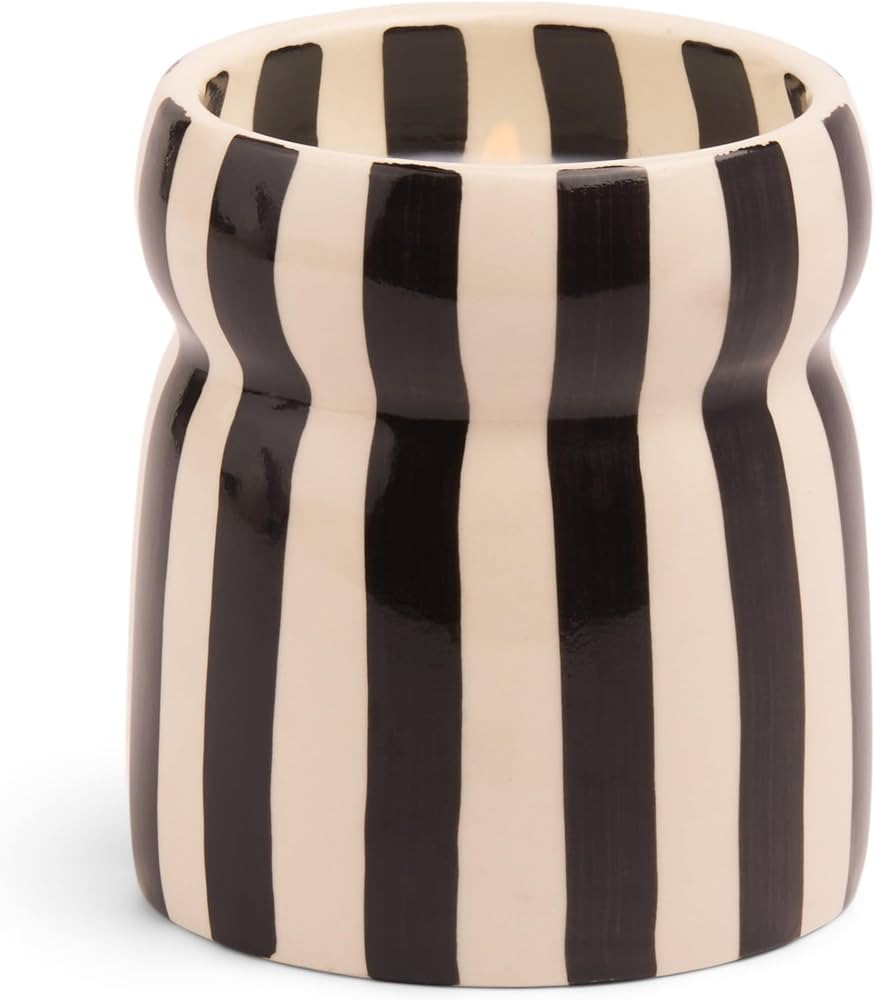 Paddywax Cabana Hand-Painted Scented Candle in Ceramic Reusable Food Safe Jar, Clean-Burn Soy Can... | Amazon (US)