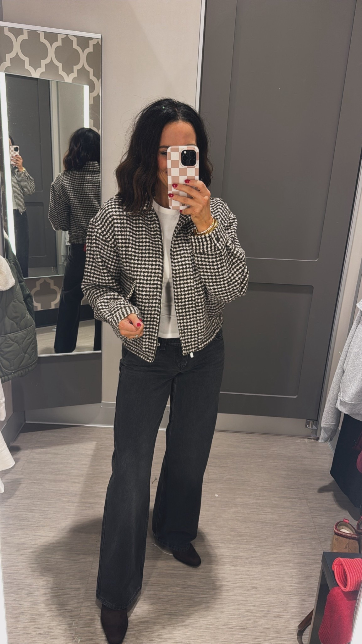 Y’all this has to be one of my favorite casual outfits of the season! This jacket is so fun & such a great way to add a statement piece to any outfit! 🤩 VintagePickin winter fashion target finds winter jacket affordable fashion favorite winter looks

#LTKootd #LTKSeasonal #LTKFindsUnder100