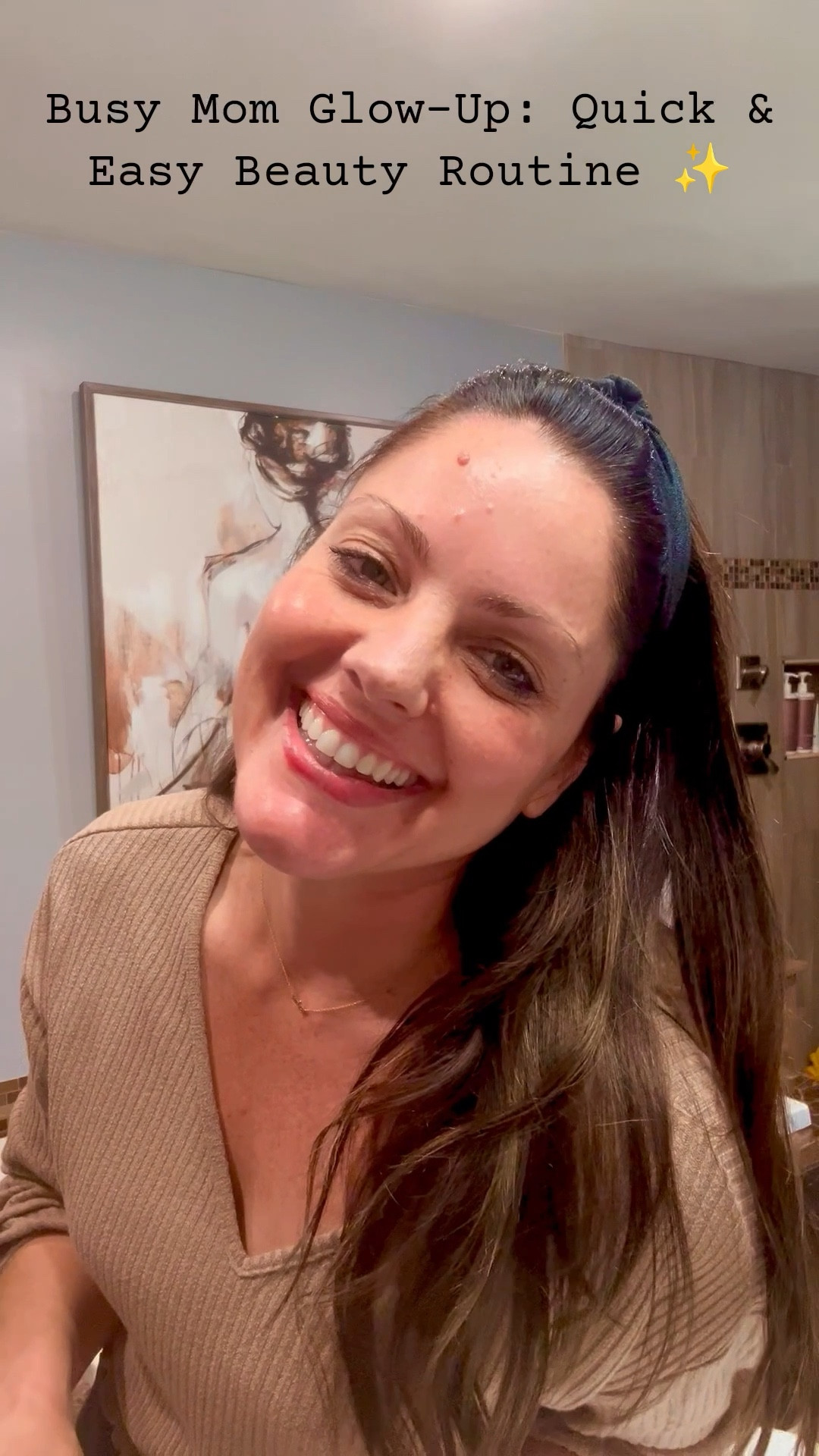  HOW old?’ comments! ✨ The secret? A solid skincare routine (linked below!) and my go-to quick, lightweight, barely-there makeup routine for that effortless glow. Sharing my two absolute fave beauty must-haves too! #BusyMomBeauty #Almost40 #EffortlessGlow

#LTKBeauty #LTKStyleTip #LTKOver40