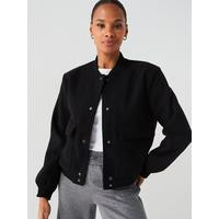 Jersey Bomber Jacket | Very (UK)