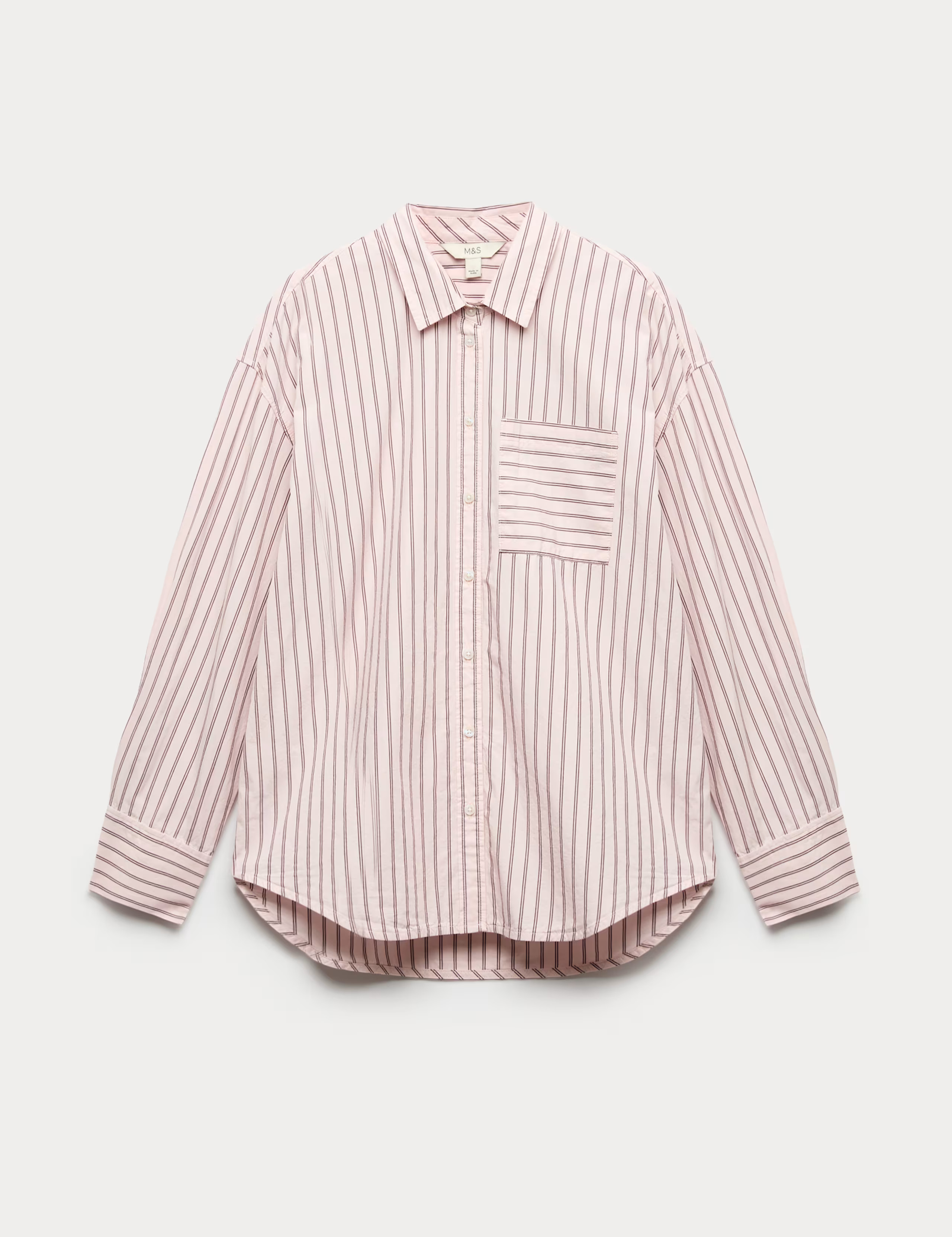 Pure Cotton Striped Shirt | Marks & Spencer (UK)