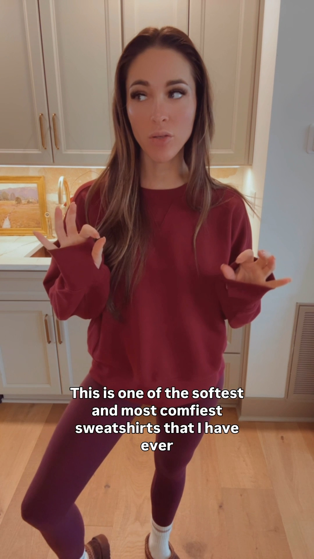 Burgundy is the color of the season, and I’m fully obsessed. This soft, cozy sweatshirt has been my go-to lately the thumb holes, the fit, the comfort… everything about it is perfection. I’ve been living in it on mom days, salon or office days, and everything in between. If you’ve been looking for that perfect fall-winter staple, this is it.

Linking it on LTK for you because I know so many of you will love it as much as I do.

#LTKActive #LTKGiftGuide #LTKootd