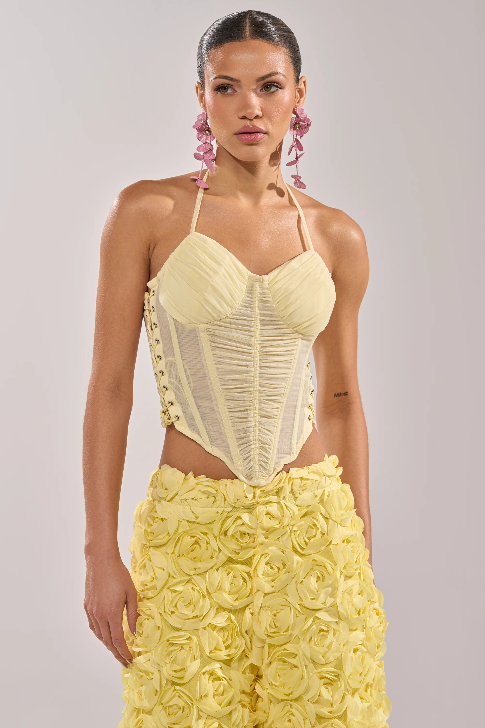 VACA VIBES MESH CORSET | AKIRA
