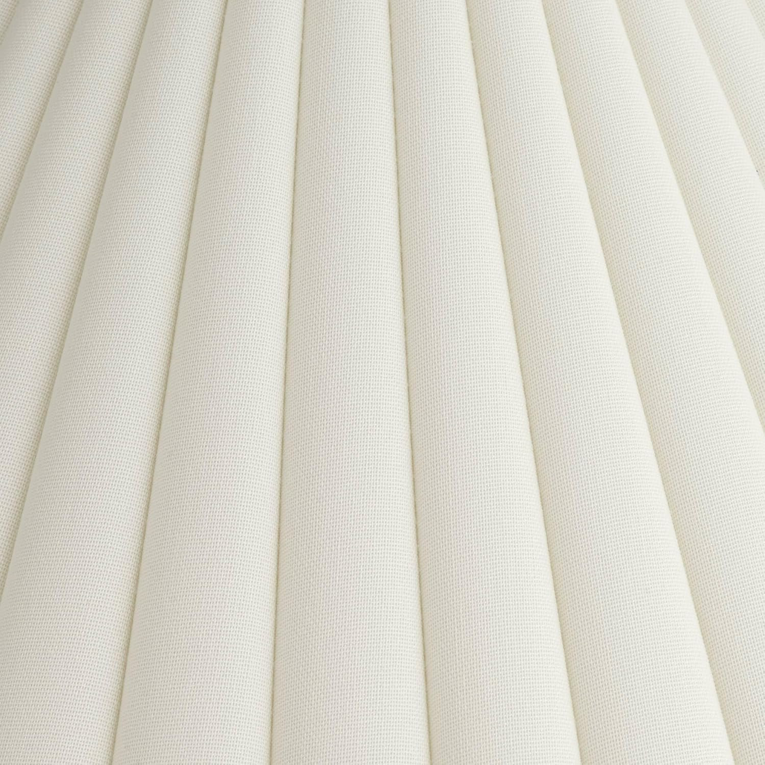 Set of 2 Box Pleat Empire Lamp Shade (Pre-Assembled) s Antique White Large 6.75" Top x 20.75" Bot... | Amazon (US)