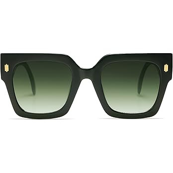 SOJOS Vintage Oversized Square Sunglasses for Women,Retro Womens Luxury Big Large Sun Glasses UV4... | Amazon (US)