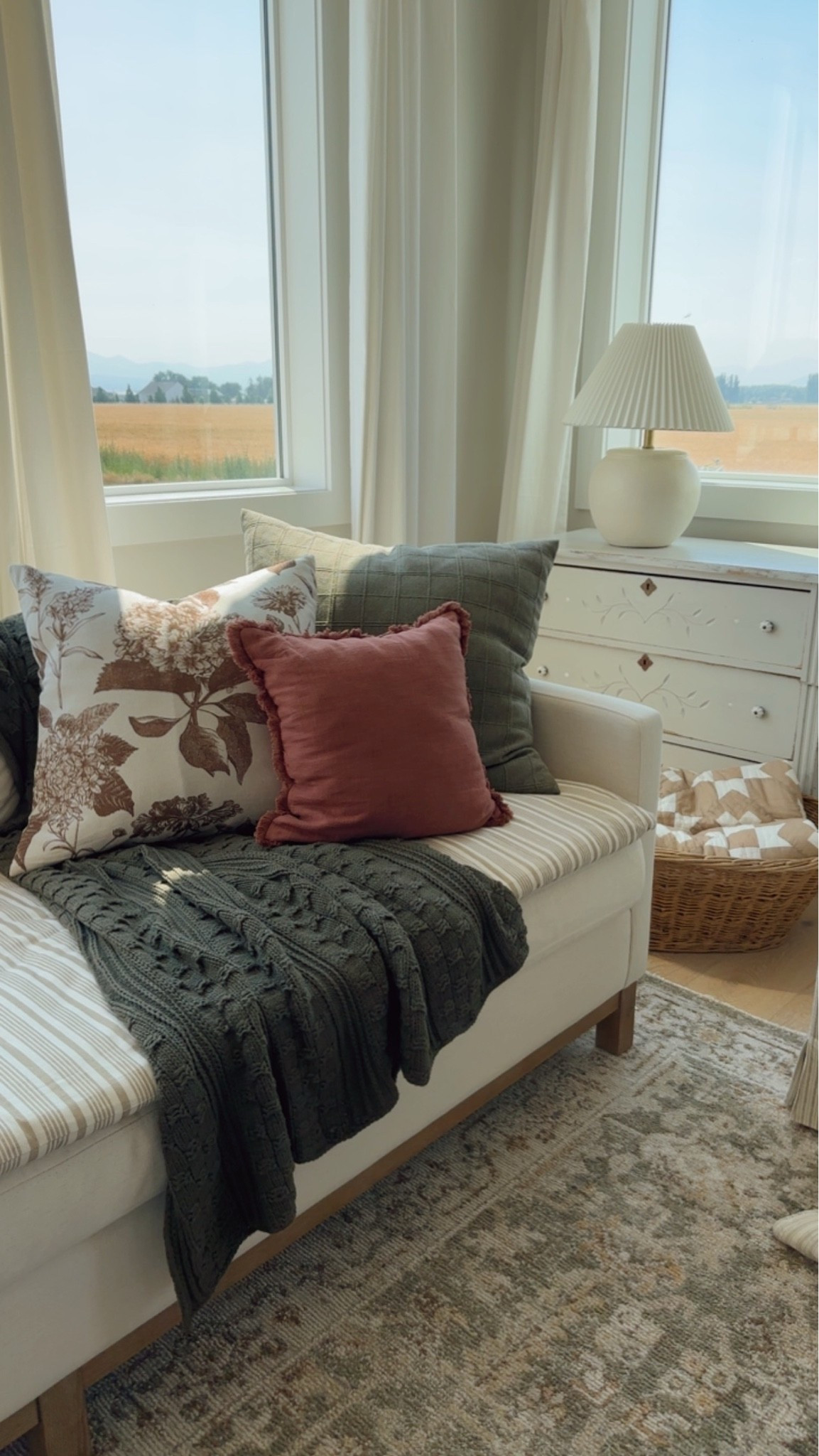 I have been using this sofa pad for 2 years now and absolutely LOVE IT!! It goes with every season and adds such a beautiful functional protection for our couch. It also makes this sofa really cozy and comfy for napping and reading.

#LTKHome #LTKSeasonal