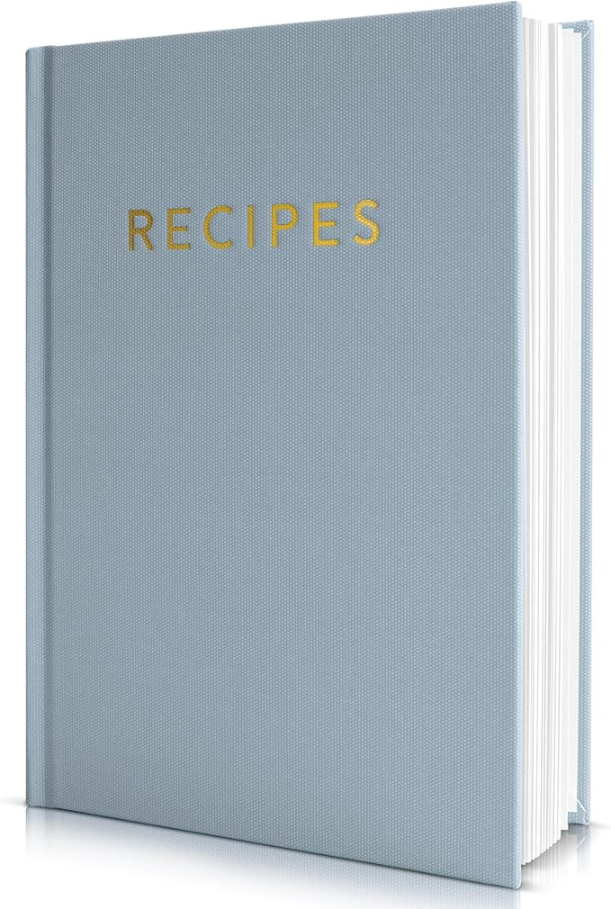 ZICOTO Aesthetic Blank Recipe Book with Waterproof Cover - The Perfect Recipe Notebook To Write I... | Amazon (US)